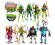 Spielvorstellung: Playmates Toys Teenage Mutant Ninja Turtles Animationsserie Mix N Match Grundfiguren