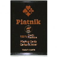 100% Plastik Rommé-Karten 1*55 Blatt - Piatnik