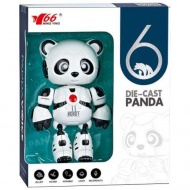 11, der Roboter-Panda-Freund mit Licht und Ton, Metallrahmen