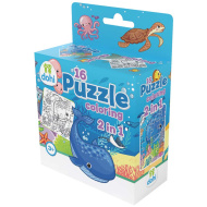 16-teiliges Malpuzzle 2-in-1 - Meer