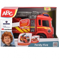 ABC Fredy Fire Feuerwehrauto mit Licht und Sound 25cm - Simba Toys