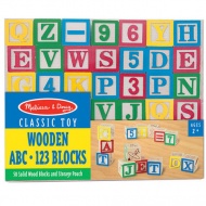 ABC und Zahlen Holz Lernspiel - Melissa &amp; Doug