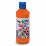 Acrylfarbe 250 ml in Orange - Carioca