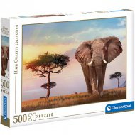 Afrikanischer Sonnenuntergang HQC Puzzle 500 Teile - Clementoni