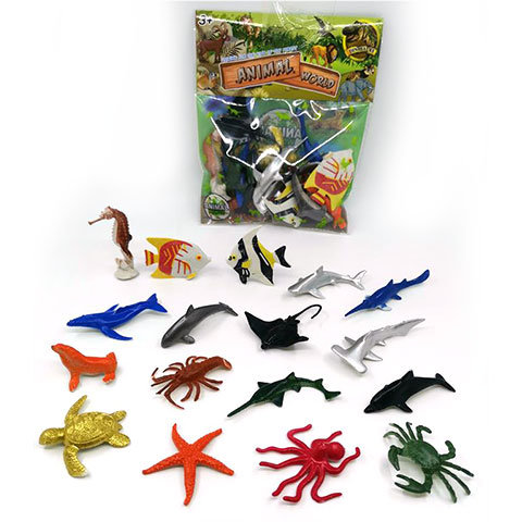 Animal World Meereslebewesen Figurenpackung