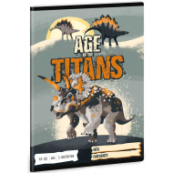 Ars Una: Age of Titans Dinosaurier 3. Klasse liniertes Heft 32 Seiten A/5