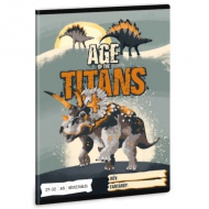 Ars Una: Age of the Titans Dinosaurier kariertes Heft A/5 27-32