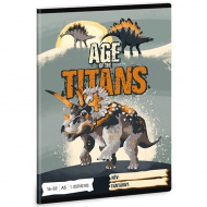 Ars Una: Age of the Titans liniertes Heft für die 1. Klasse A/5 14-32