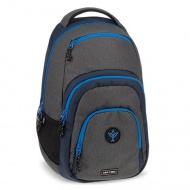 Ars Una: Blue Wave blau AU-2 Schultasche, Rucksack 32x46x22cm