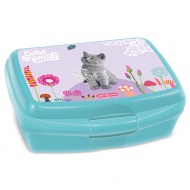 Ars Una: Cute Animals - Kitten Brotdose 16,5x6x13,5cm