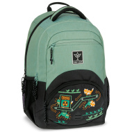 Ars Una: Ergonomischer Schulranzen, Rucksack mit Fuchs-Motiv, 33x45x24cm