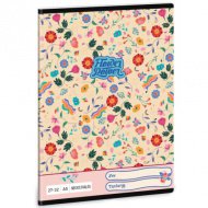 Ars Una: Flower Power kariertes Heft A/5 27-32