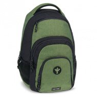 Ars Una: Green Moss grüne AU-2 Schultasche, Rucksack 32x46x22cm