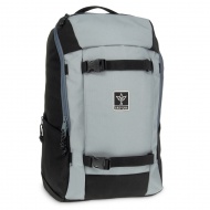 Ars Una: Jet AU-15 abgerundeter grau-schwarzer Schulranzen, Rucksack 28x48x19cm