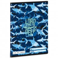 Ars Una: Lord of the Deep Haifisch 2. Klasse liniert Heft A/5