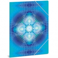 Ars Una: Mandala Blue Hope Gummibandmappe A/4