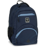 Ars Una: Navy dunkelblauer ergonomischer Schulranzen, Rucksack 33x45x24cm