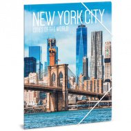 Ars Una: New York City Gummimappe A/4