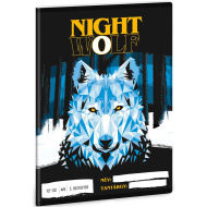 Ars Una: Nightwolf - Nachtwolf 3. Klasse liniert Heft 32 Blatt A/5