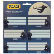 Ars Una: Ninjas in the dark verpackte Heftetiketten 3x6 Stk.