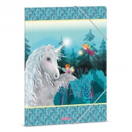 Ars Una: Stardust Einhorn Gummibandmappe A/4