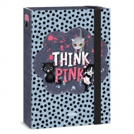 Ars Una: Think Pink Gummibandmappe A/4