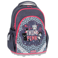 Ars Una: Think-Pink anatomischer Schulranzen, Rucksack 33x42x21cm