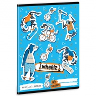 Ars Una: Wheelz 2. Klasse liniertes Heft A/5 16-32