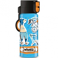 Ars Una: Wheelz blaue BPA-freie Trinkflasche 475ml