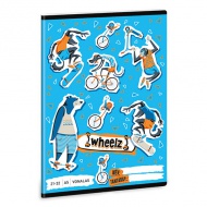 Ars Una: Wheelz liniertes Heft A/5 21-32