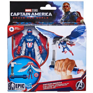 Avengers Epic Hero Series: Captain America 10cm Figur - Hasbro