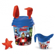 Avengers Sandkasten-Eimer-Set mit Gießkanne - Mondo Toys