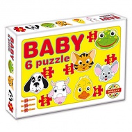 Baby Puzzle Haustiere - D-Toys