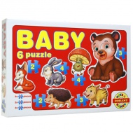 Baby Puzzle Waldtiere - D-Toys