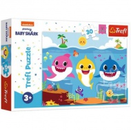 Baby Shark: Unterwasserwelt 30-teiliges Puzzle - Trefl