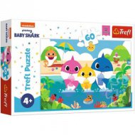 Baby Shark: Urlaub mit der Familie - Zusammen das Team 60-teiliges Puzzle - Trefl