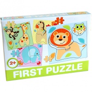 Baby-Tiere Baby-Puzzle - D-Toys