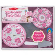 Backen und Kochen mehrstöckiger Kuchen Holzspielzeug-Set - Melissa &amp; Doug