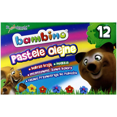 Bambino: Ölkreide 12er-Set