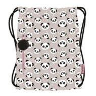 Bambino Panda Turnbeutel, Sportbeutel 43x34cm