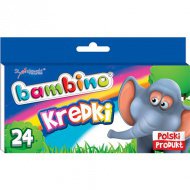 Bambino: Premium Buntwachsmalstifte 24er-Set