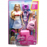 Barbie®: Dreamhouse Adventures reisende Barbie-Puppe mit Zubehör - Mattel