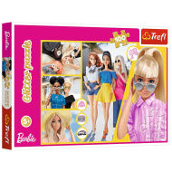 Barbie 100-teiliges Glitzer-Puzzle - Trefl