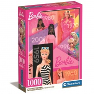 Barbie 65 Jahre 1000-teiliges Compact-Puzzle 50x70cm - Clementoni