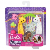 Barbie: Babysitter Spielset mit Spielzeug - Mattel