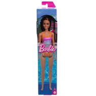 Barbie Beach Puppe in lila gemustertem Badeanzug - Mattel