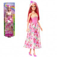 Barbie Dreamtopia: Prinzessinnenpuppe im rosa Schmetterlingskleid - Mattel