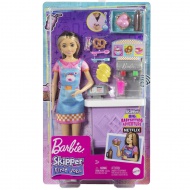 Barbie: Erste Jobs - Skippers erster Arbeitsplatz: Imbissstand Spielset mit Zubehör - Mattel