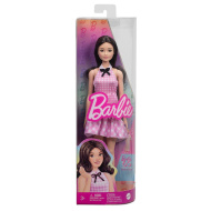 Barbie: Fashionista Stil Puppe in buntem, kariertem Kleid - Mattel