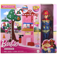 Barbie: Feuerwehrstation Spielset - Mattel